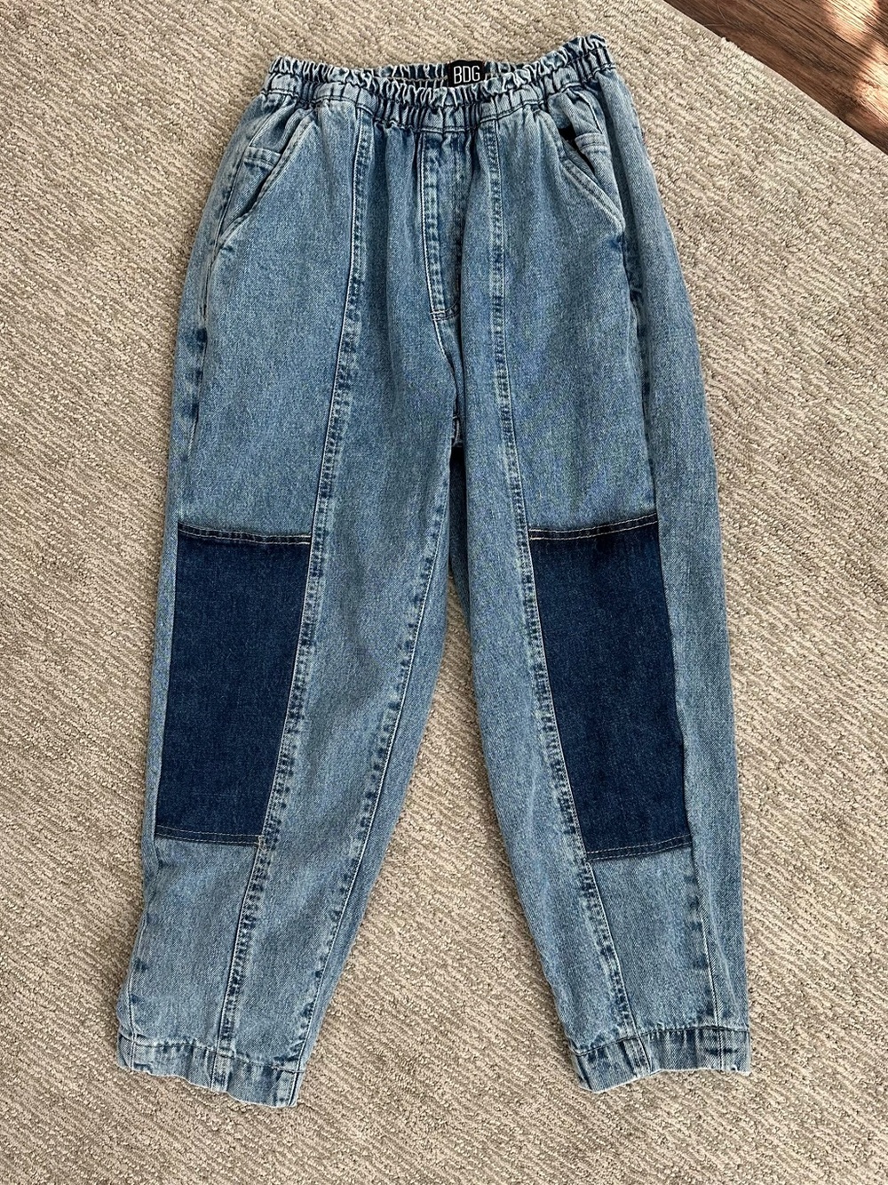 BDG by Urban Outfitters Patchwork Jogger Jeans - Picture 2 of 4